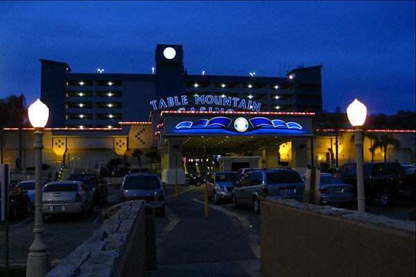 Table Mountain Casino fire sprinkler system